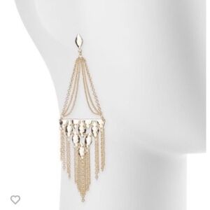 Kendra Scott Gold Mandy Chandalier Earrings NWT